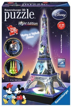 Disney Torre Eiffel Puzzle 216 Piezas