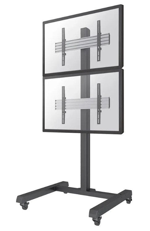 Mobile Videowall Floor Wheel  Base For 32-65" Screen Black