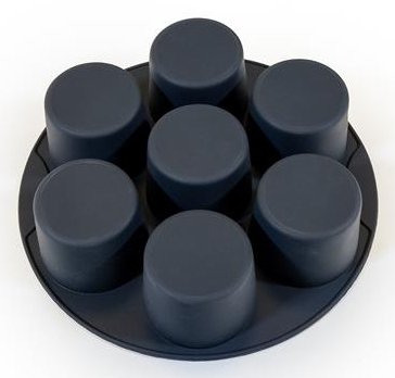 Air Fryer Sil Muffin Tray Black