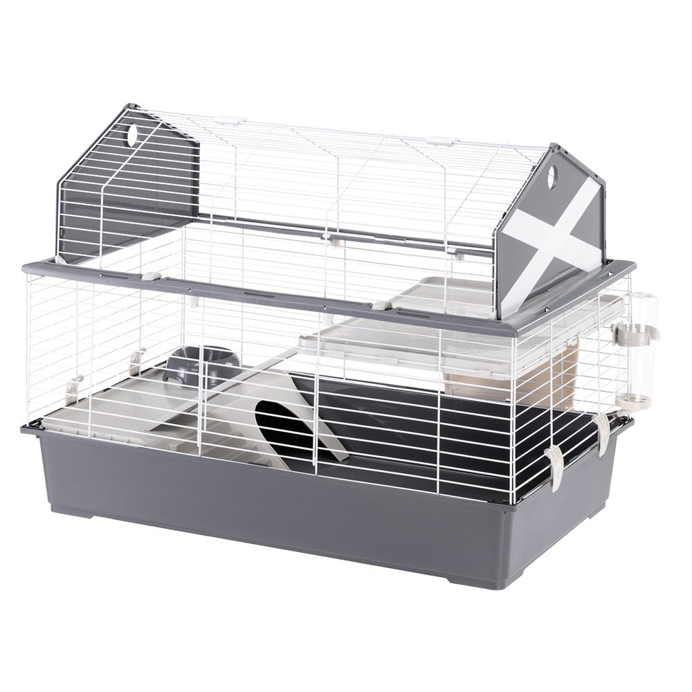 EAN 8010690172507 - Ferplast Barn 100 Rabit Gris pardo, Blanco imagen 1