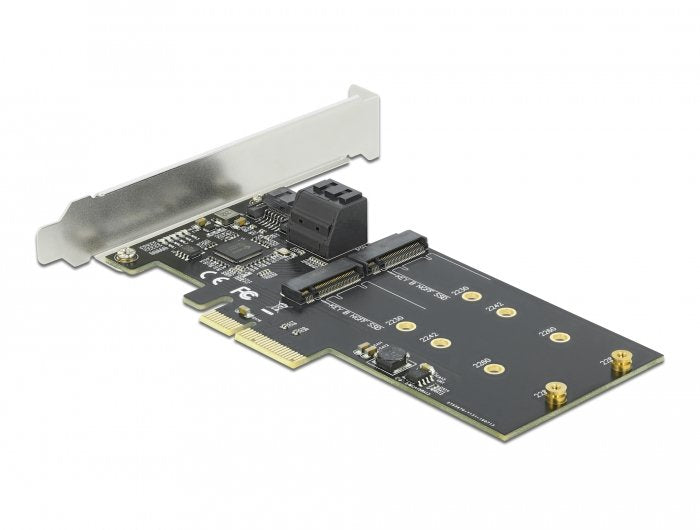 Delock Tarjeta Pci Express X4 3 Puertos Sata + 2  M.2 - Perfil Bajo