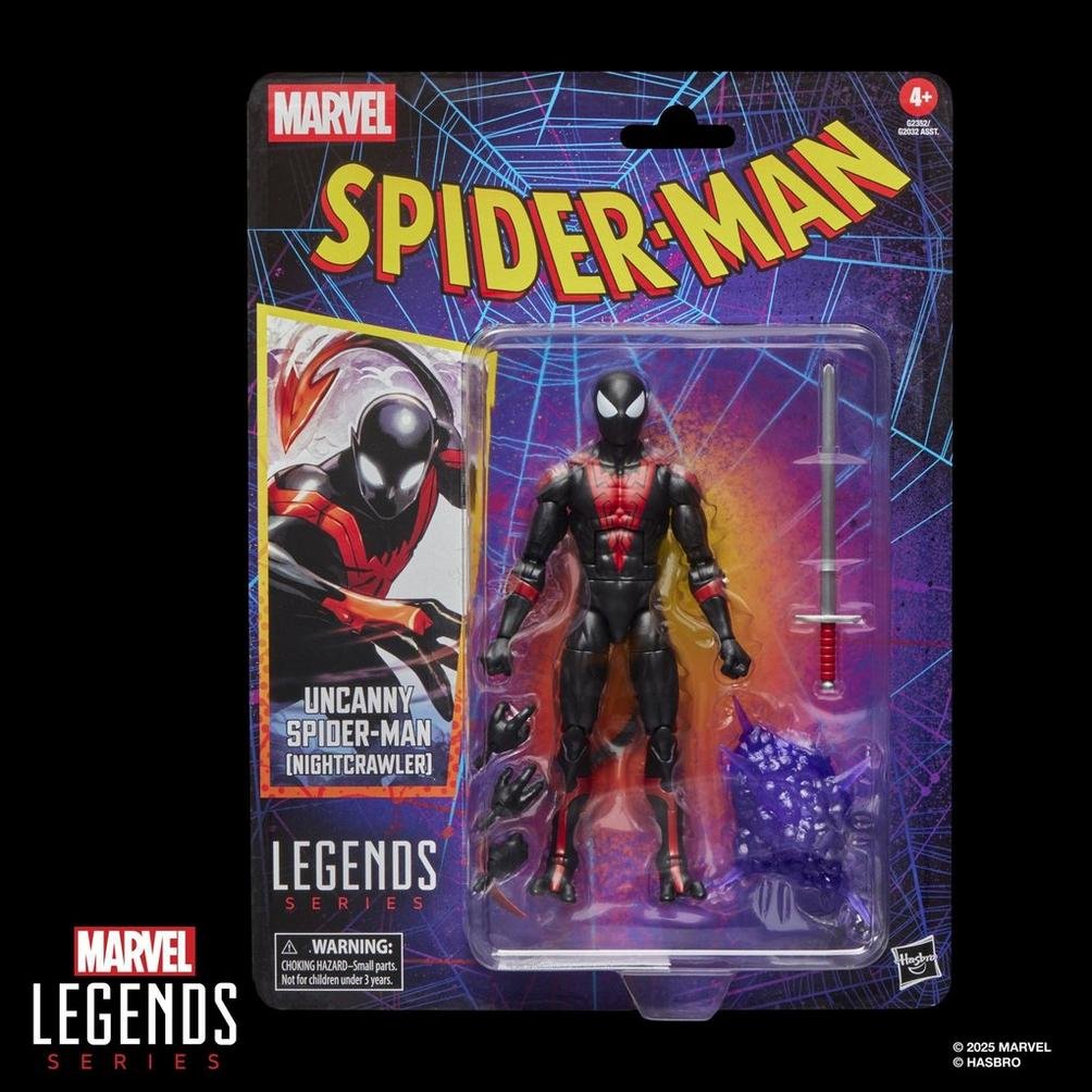 Figura Uncanny Spider-Man Nightcrawler Spider-Man Marvel Legends Series 15cm