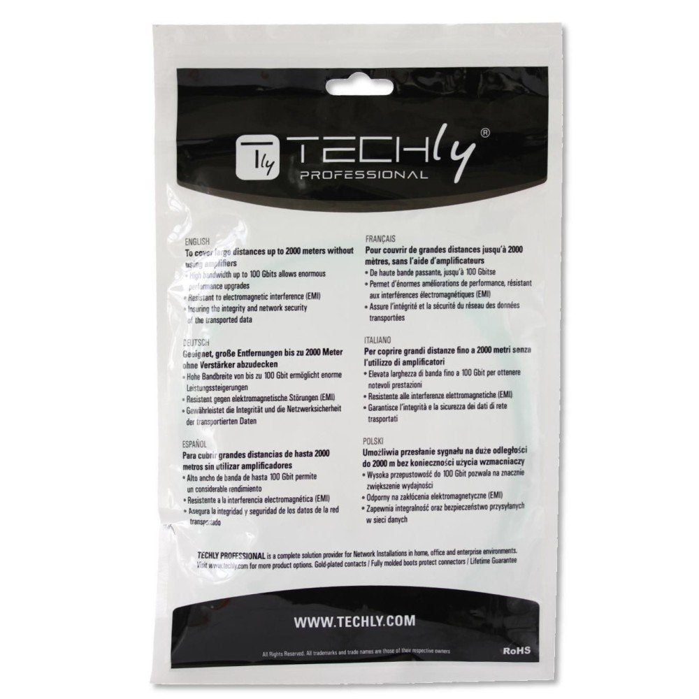 Intellinet Optic Patch Cable Lc-Lc Duplex 5m 50 125 Om3 Multimode