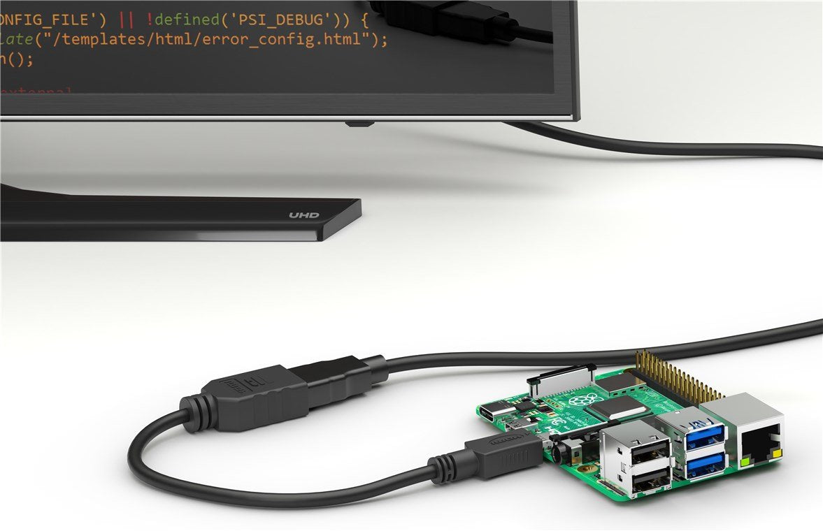 Adaptador Micro Hdmi-D Macho A Hdmi-A Hembra 0.15m Goobay