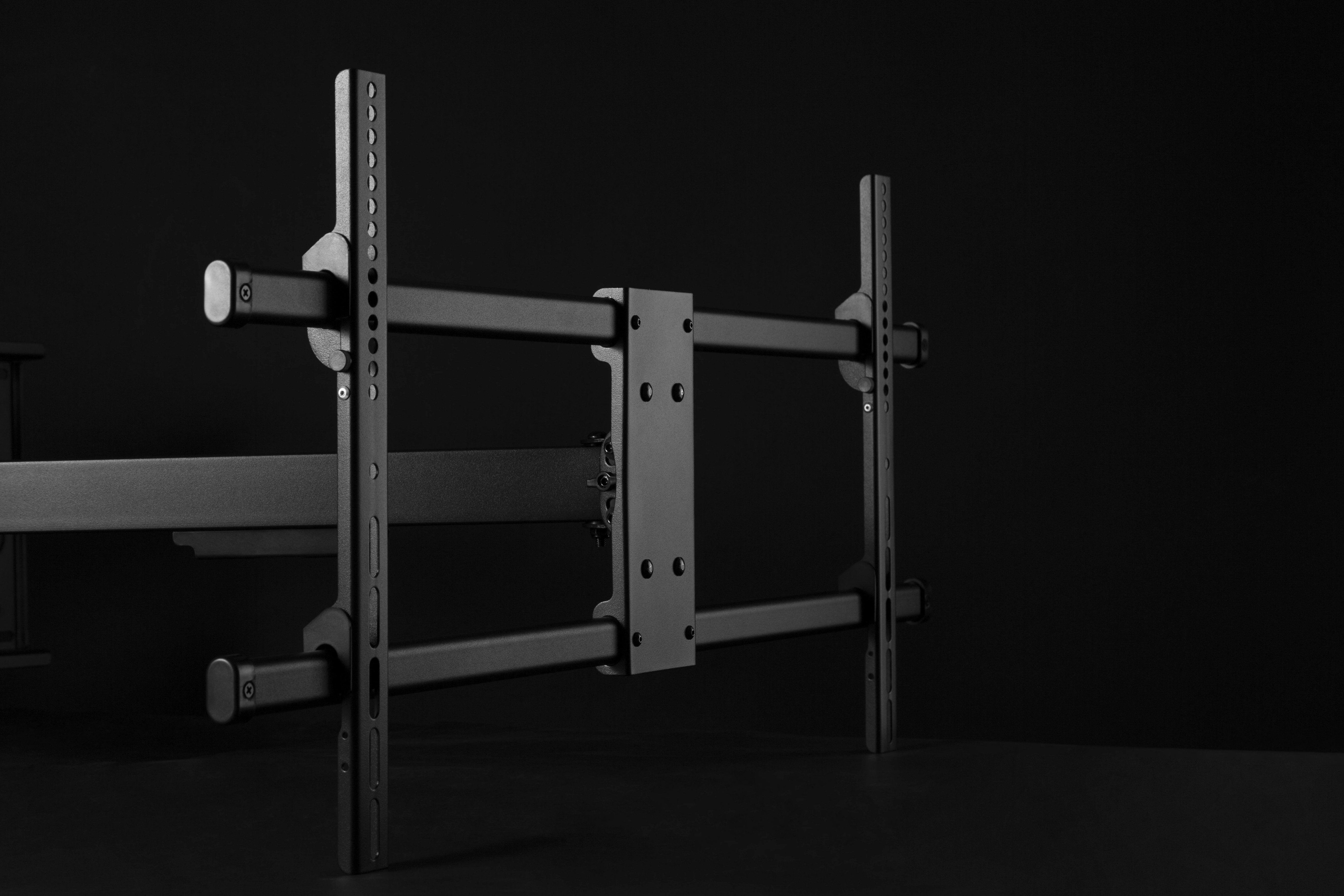Soporte De Pared Orientable Inclinable Fonestar Mov-384pr Para Tv De 43-80' Hasta 50kg