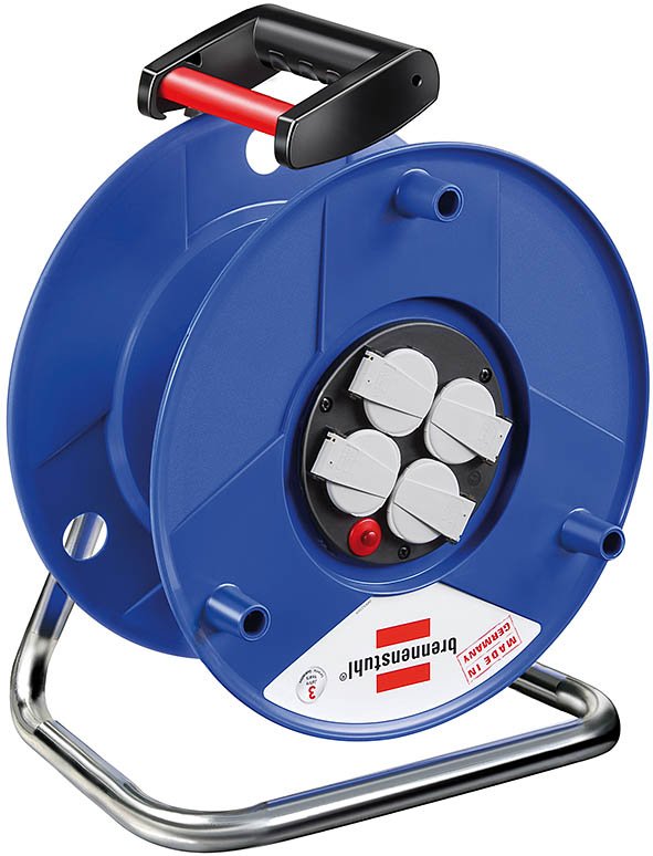 Brennenstuhl Bn-Hasp01 Tambor Garant Sin Cable, 4 Tomas, Ip20