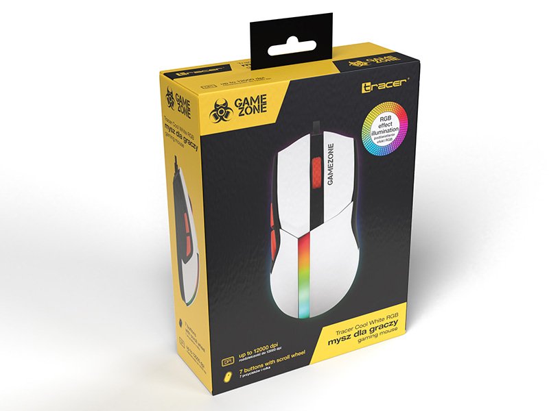 EAN 5907512873601 - Tracer Gamezone Cool ratón Juego mano derecha USB tipo A Óptico 12000 DPI imagen 8