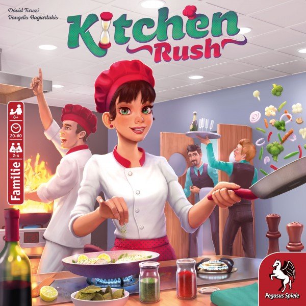 Pegasus Kitchen Rush, Juego De Mesa 51223g