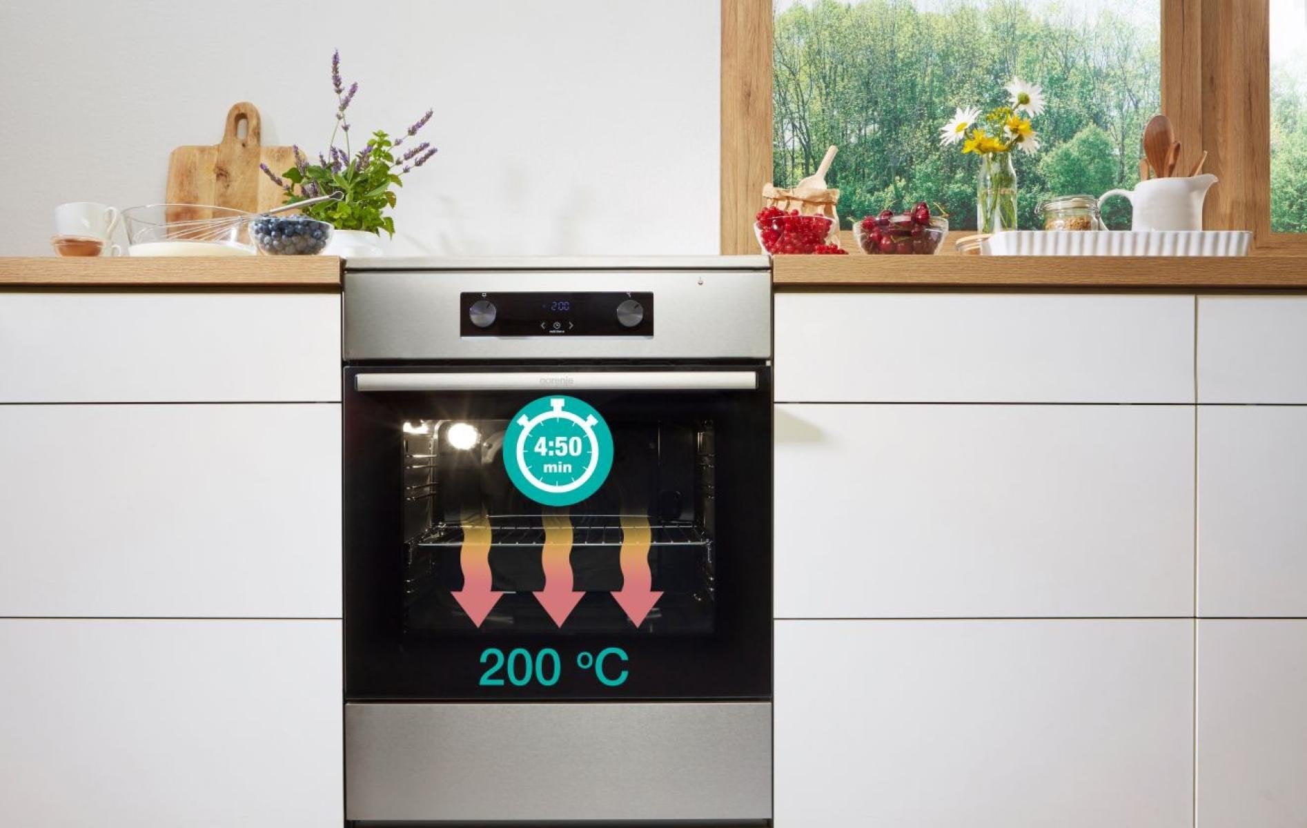 EAN 3838782636622 - Gorenje GEC6C40WD Cocina independiente Eléctrico Cerámico Blanco imagen 27