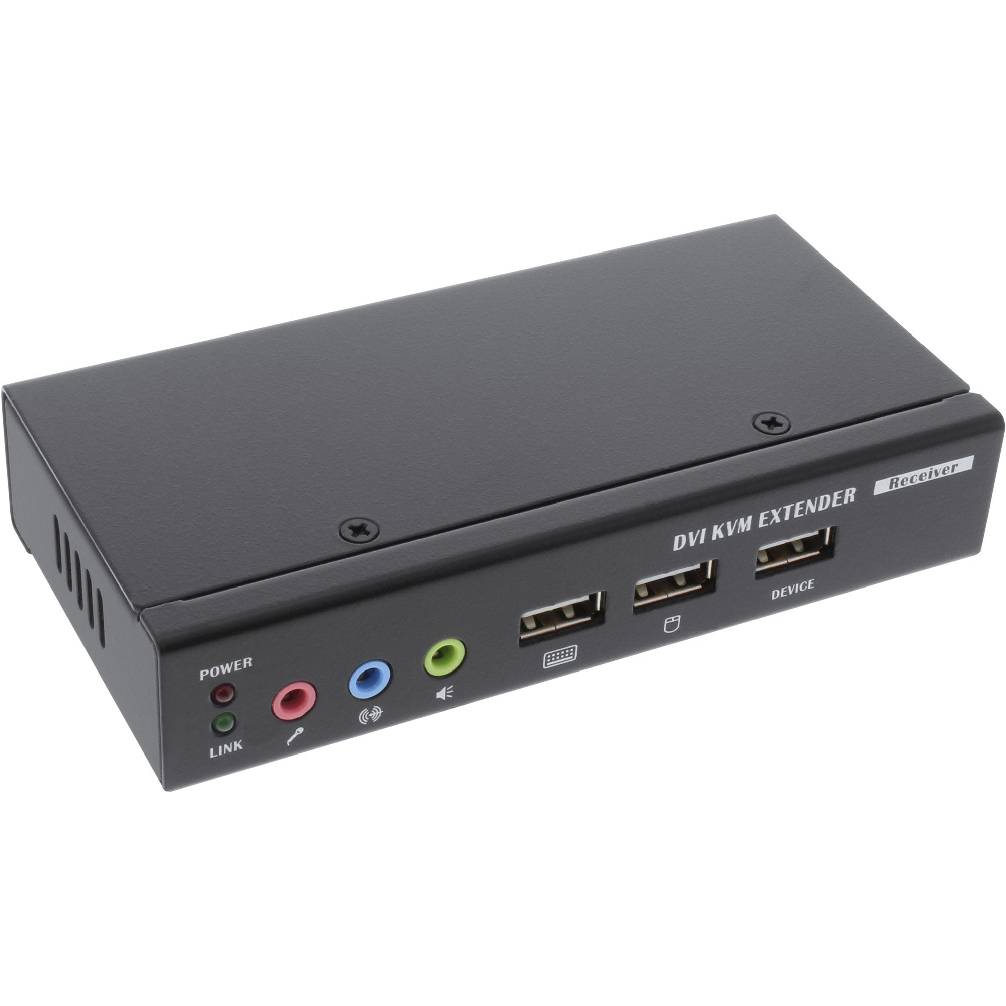 Inline Dvi Usb Kvm Extender Over Tp Cable Con Audio Hasta 50m