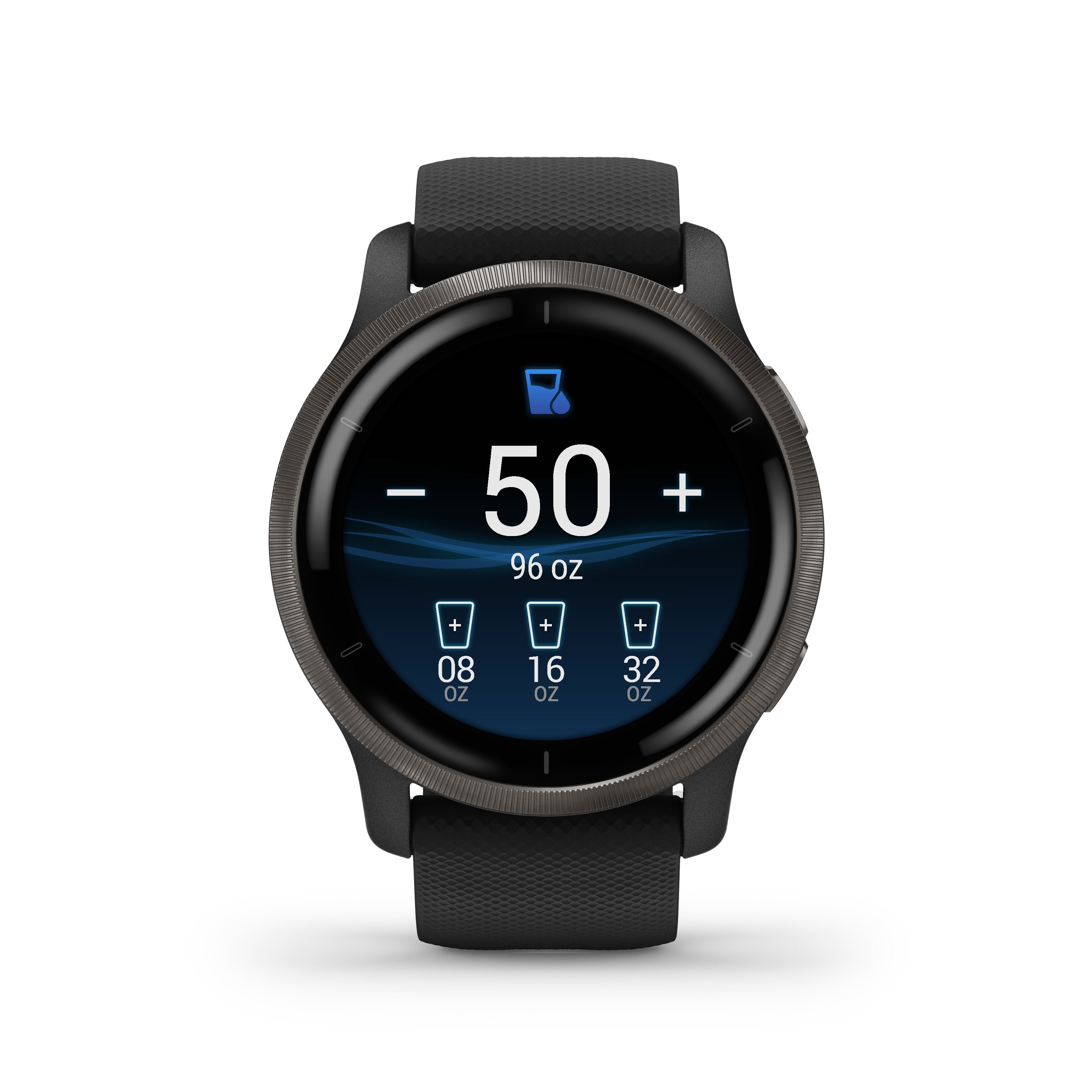Garmin Venu 2 Negro/Pizarra Smartwatch Multideporte Wifi Gps Integrado Frecuencia Actividad Sueño 45 Mm