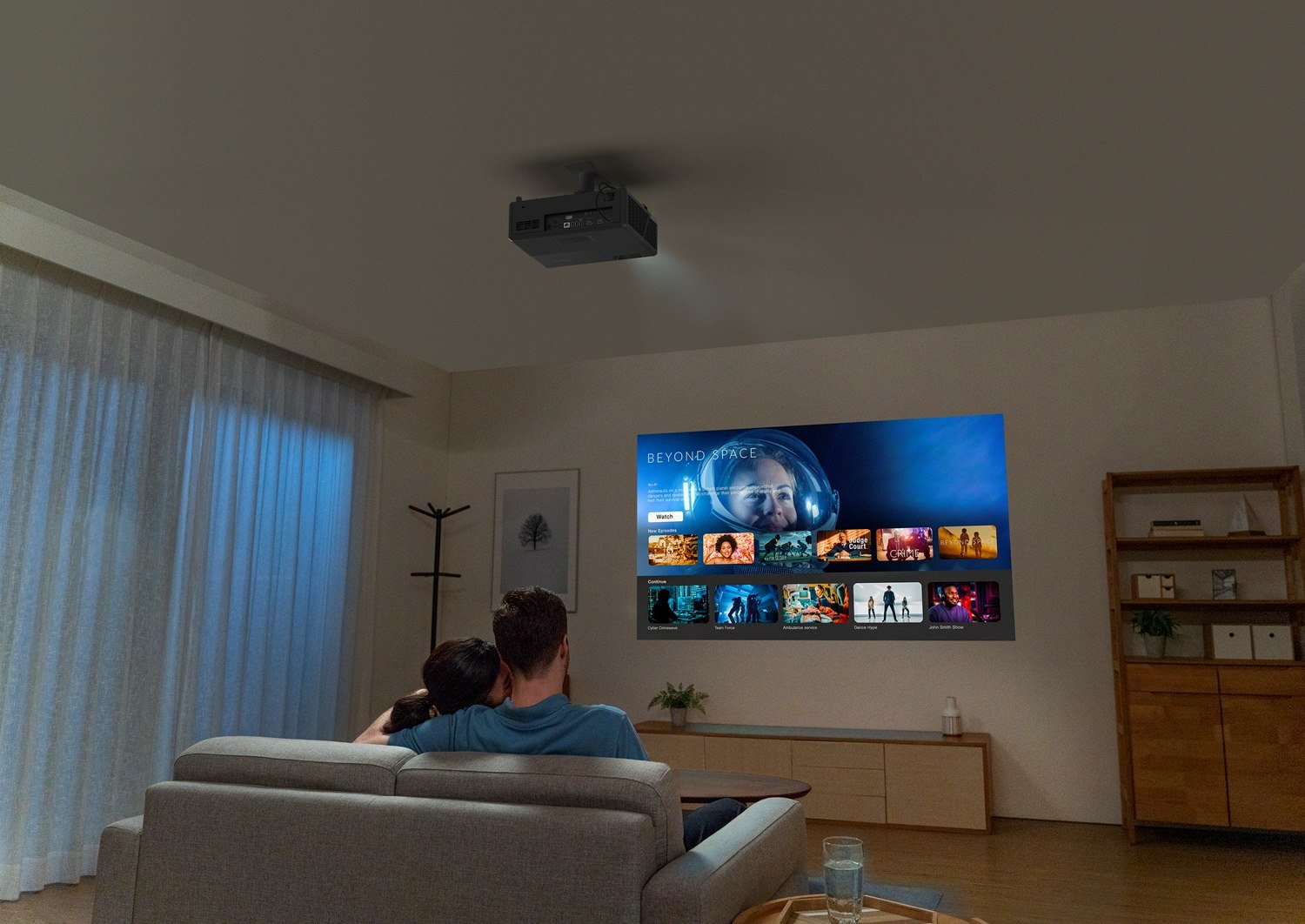 Optoma Uhz55 Proyector 3000 Lúmenes Ansi Dlp 2160p (3840x2160) 3d Blanco