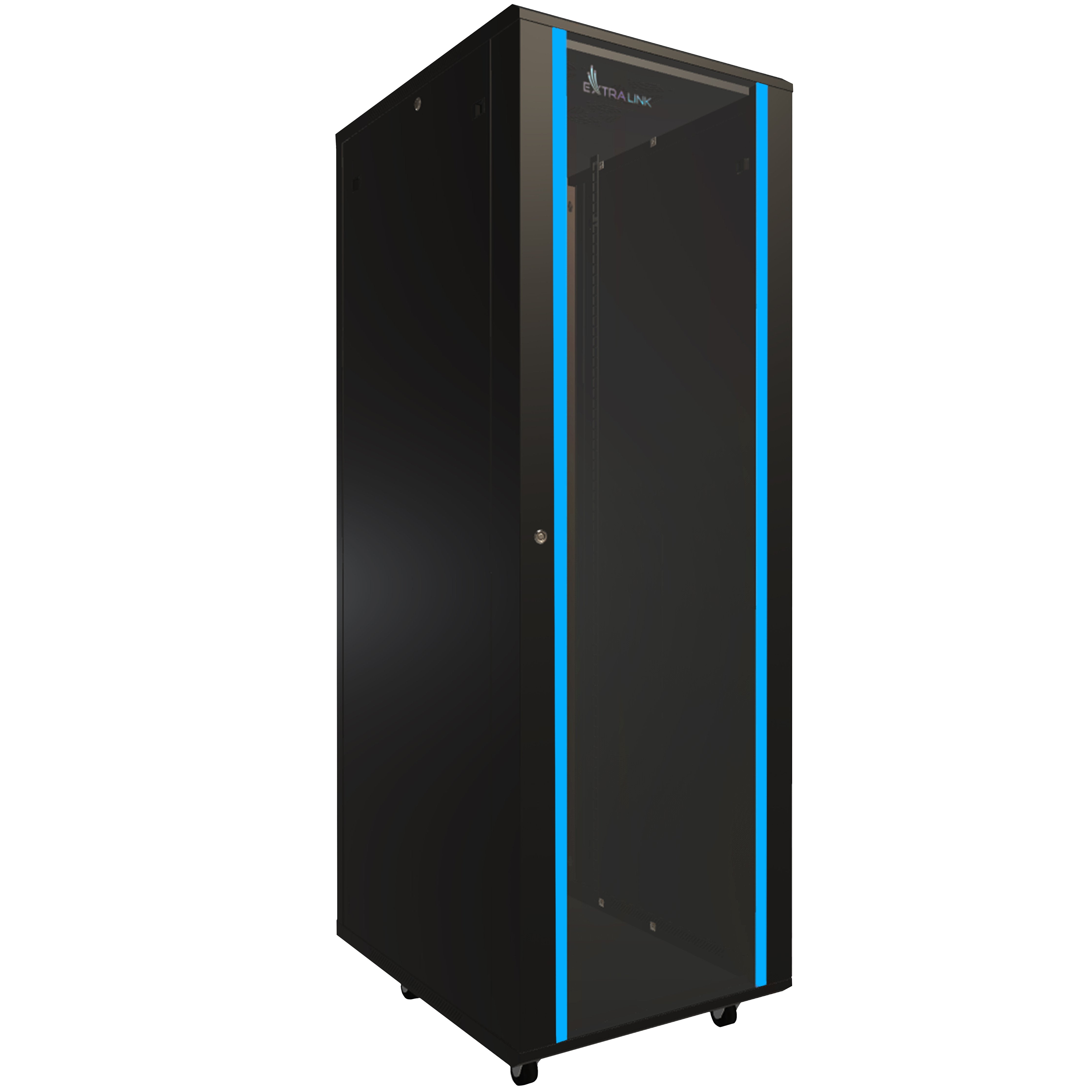 Armario Rack De Pie Extralink 37u 600x800 Negro