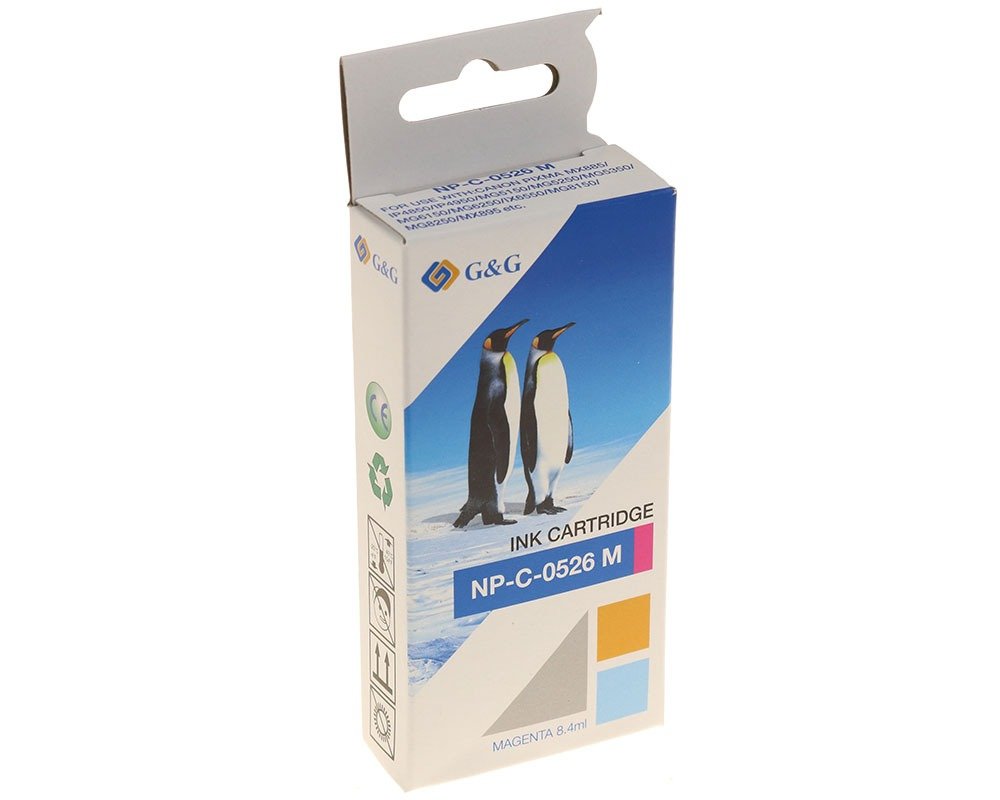 G&G Tinte Compatible Con Canon Cli-526m/ 4542b001 Magenta