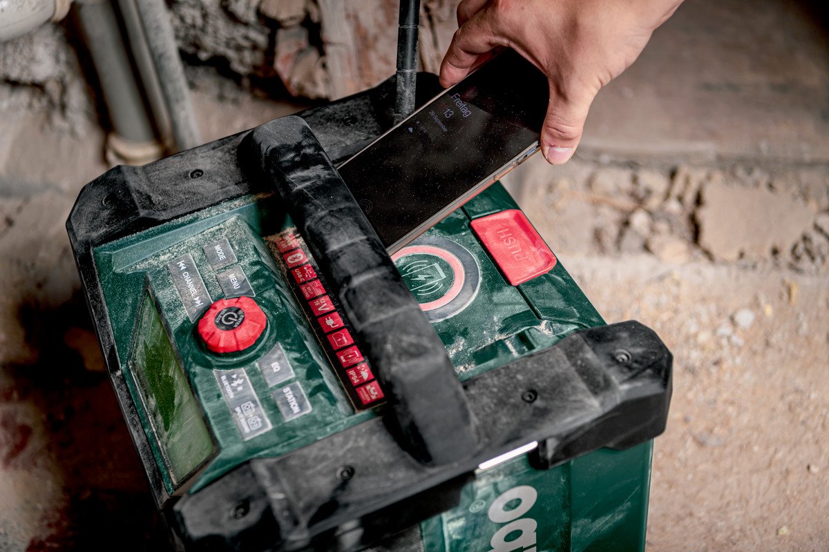 Metabo Rc 12-18 32w Bt Dab+ Akku-Baustellenradio