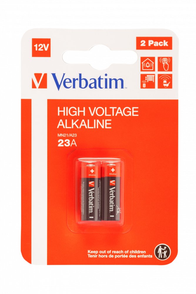 Verbatim 49940 Pila Mn21 Alcalino Blister*2