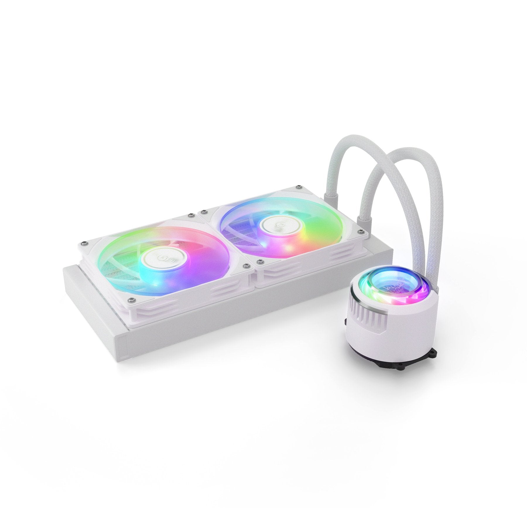 Refrigeracion Liquido Cpu Valkyrie Jarn  240 Argb Blanco