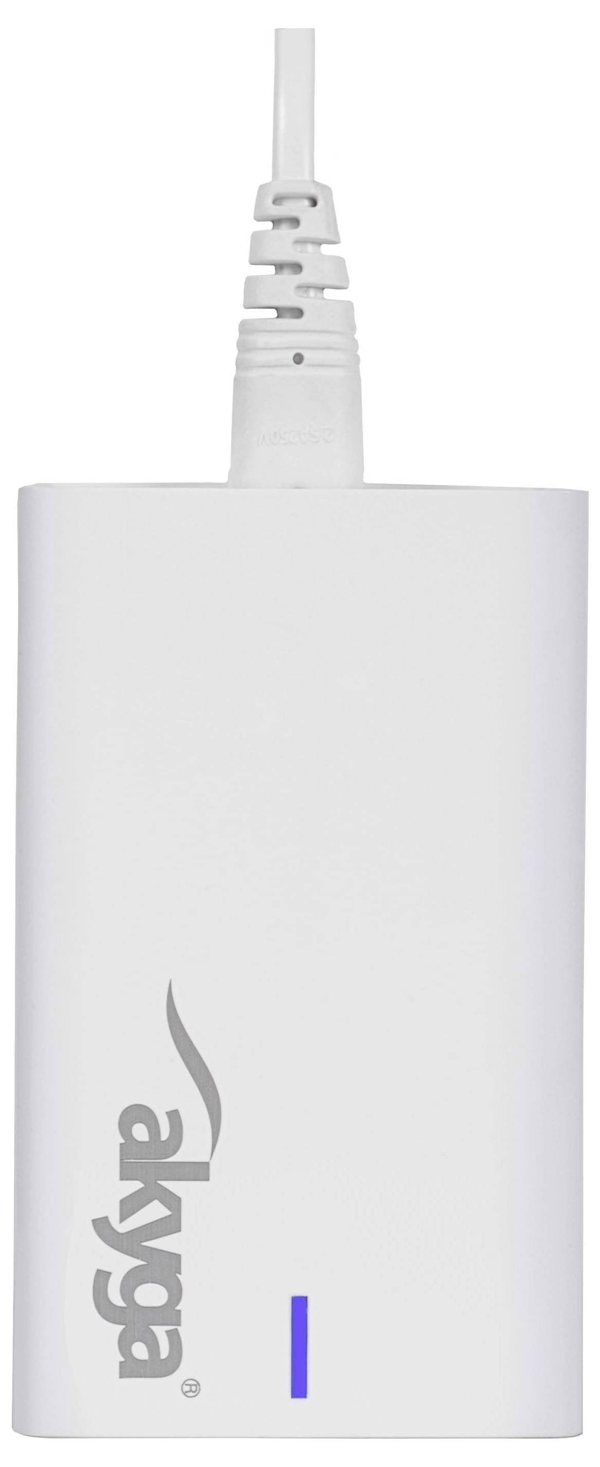 Akyga Wall Charger Ak-Ch-25 140w 3x Usb-C + Usb-A Pd Gan 5-28v 1.5-5a White