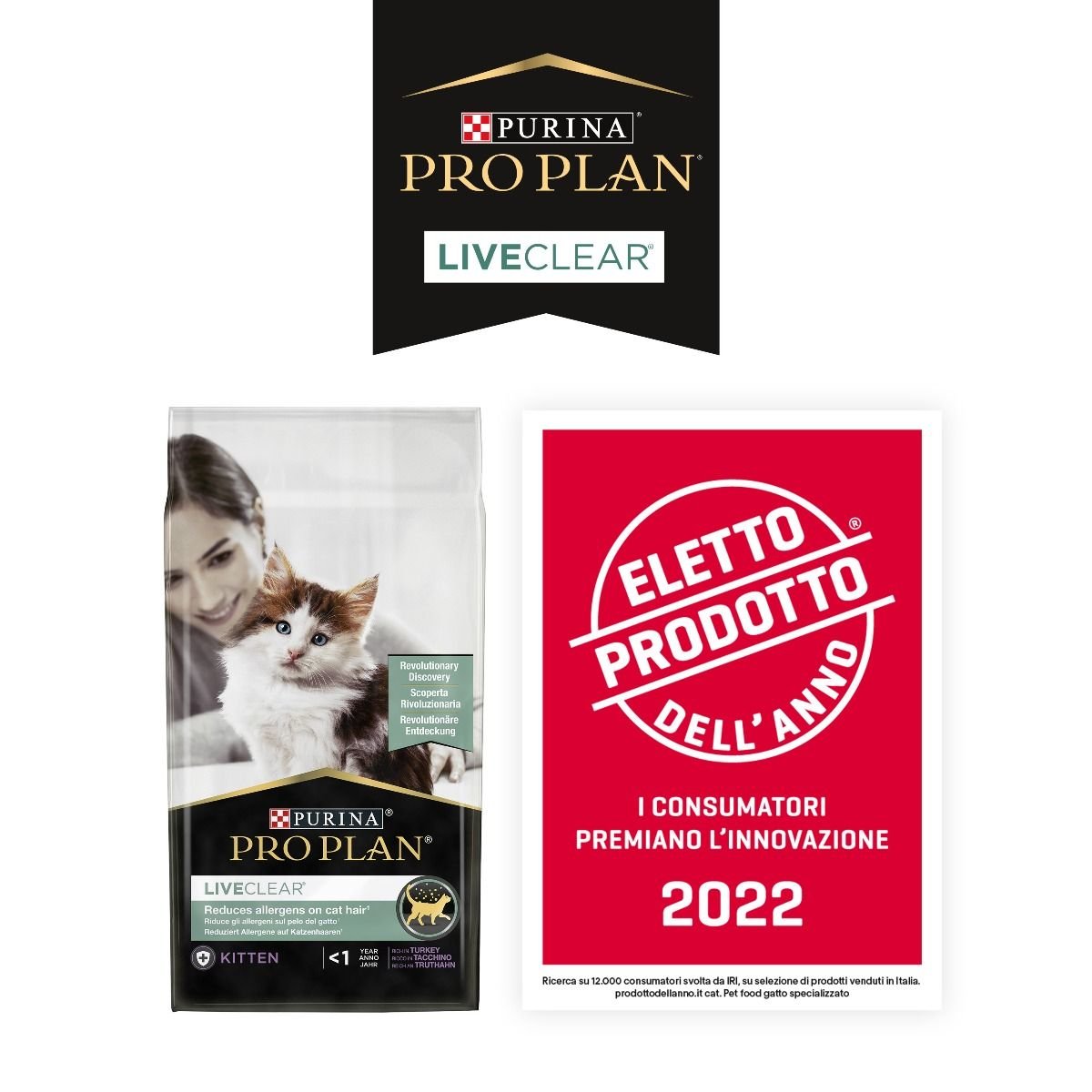 Purina Pro Plan Liveclear Kitten Bogata W Indyka 1,4kg