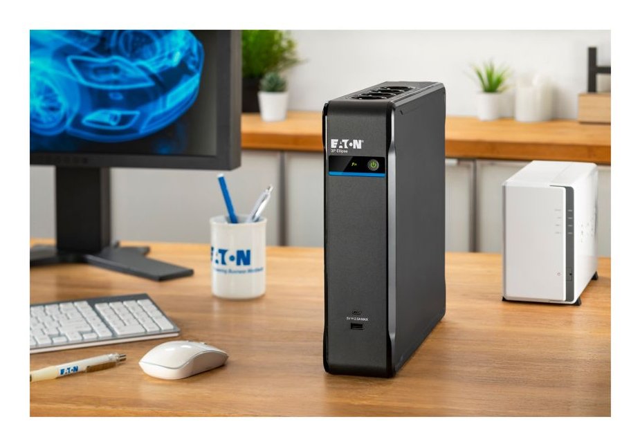 Sai Eaton 3p Ellipse Ups Sistema De Alimentación Ininterrumpida (Ups) En Espera (Fuera De Línea) O Standby (Offline) 1,7 Kva 1040 W 8 Salidas Ac