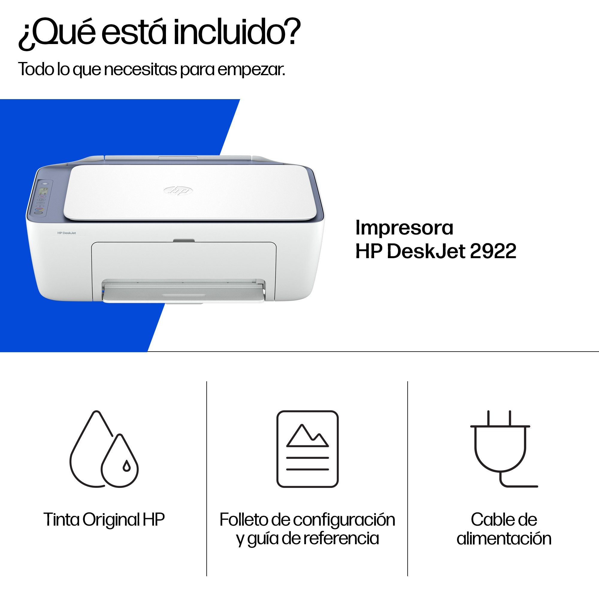 Urzadzenie Wielofunkcyjne Deskjet 2922 All-In- One A24hvb