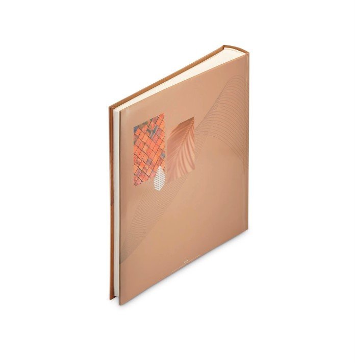 Hama Singo Ii Álbum De Foto Y Protector Terracota 100 Hojas Encuadernación En Tapa Dura