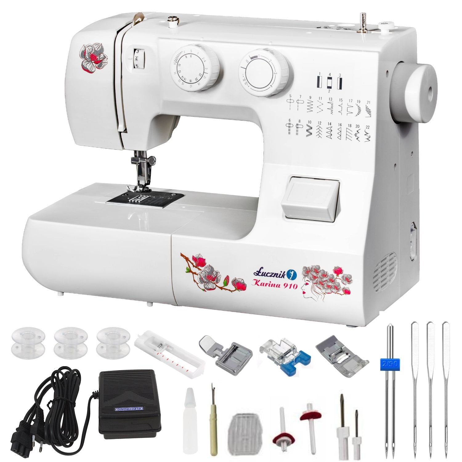 Máquina De Coser Lucznik Karina 910