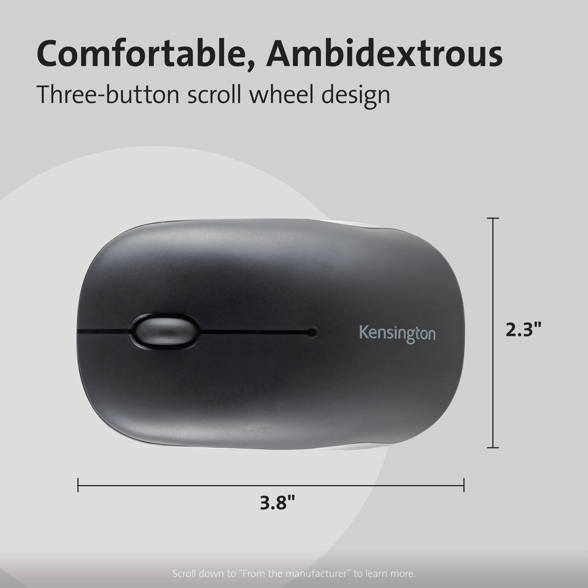 EAN 0085896740001 - Kensington Pro Fit Bluetooth Compact Mouse ratón imagen 9