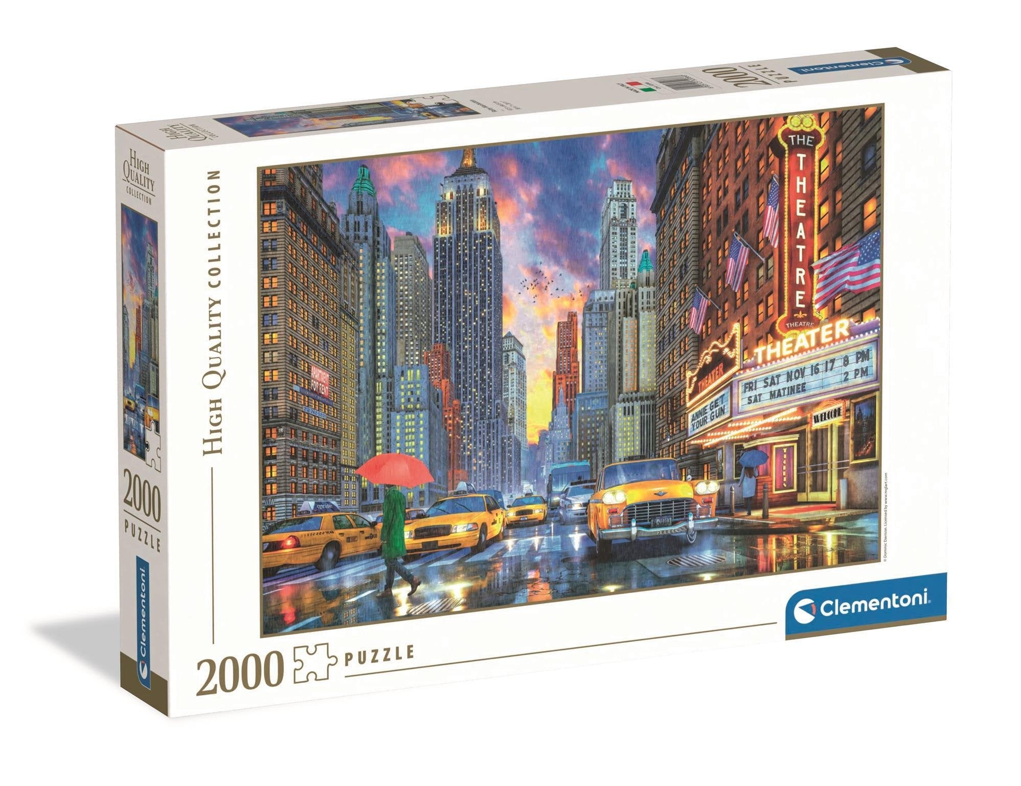 Puzzle Rainy Manhattan 2000pzs