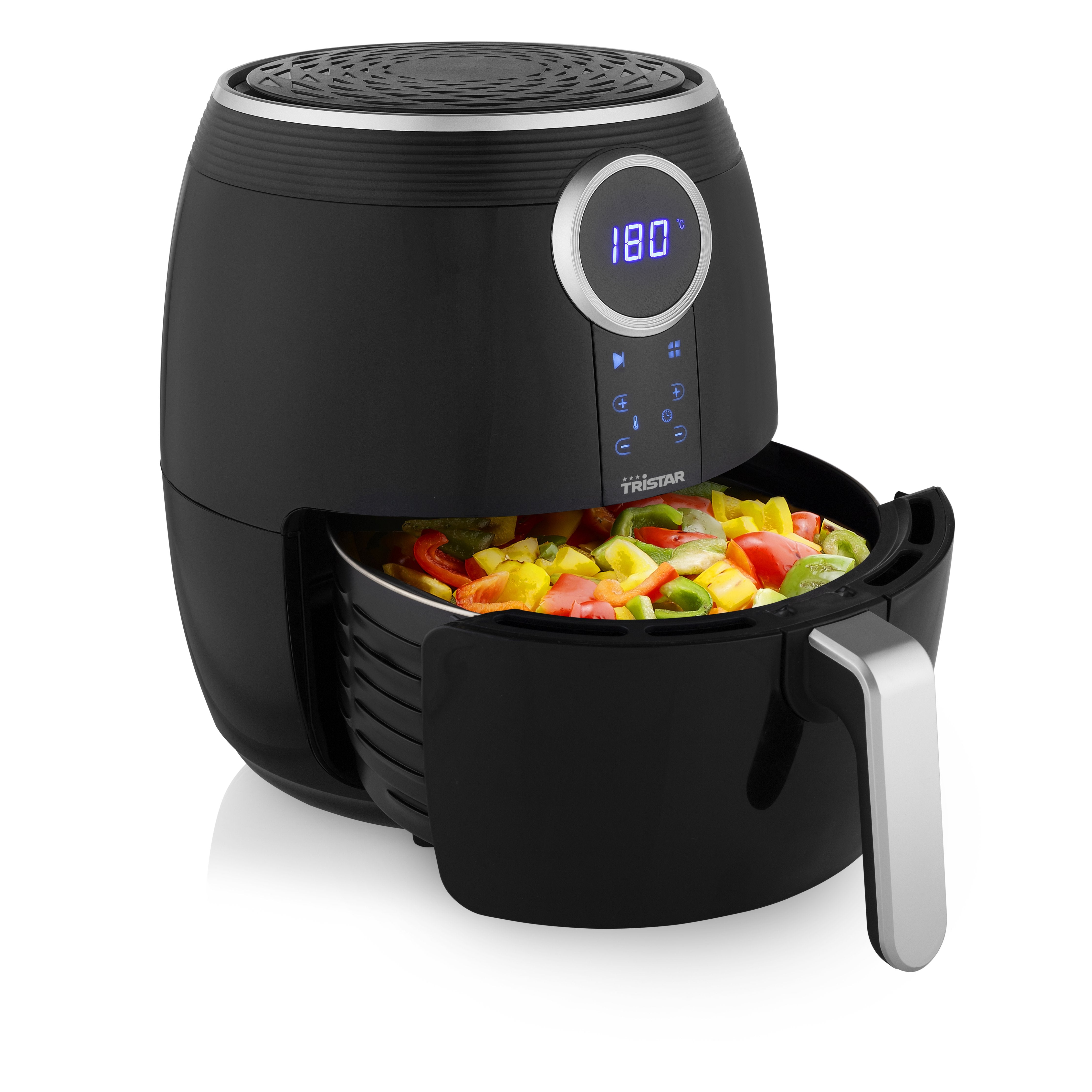 Freidora Por Aire Sin Aceite Tristar Crispy Fryer Fr-6956 1500w Capacidad 4.5l