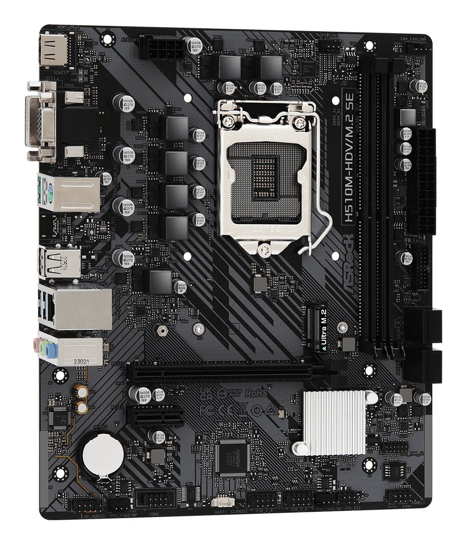 EAN 4710483943126 - Asrock H510M-HDV/M.2 SE Intel H470 LGA 1200 (Socket H5) micro ATX imagen 4