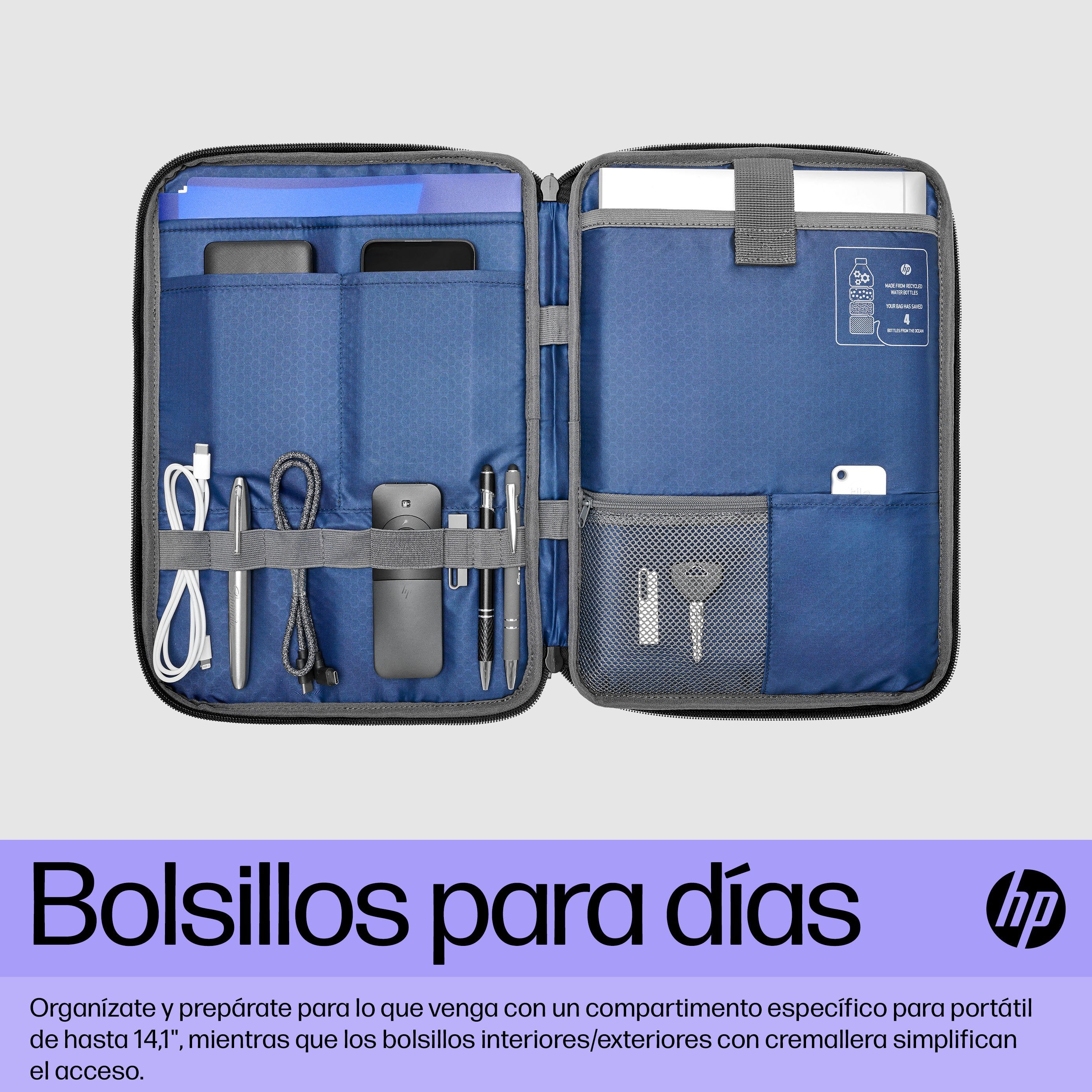 EAN 0196548662418 - HP Renew Executive 14.1 Laptop Sleeve 35,8 cm (14.1") Negro imagen 4