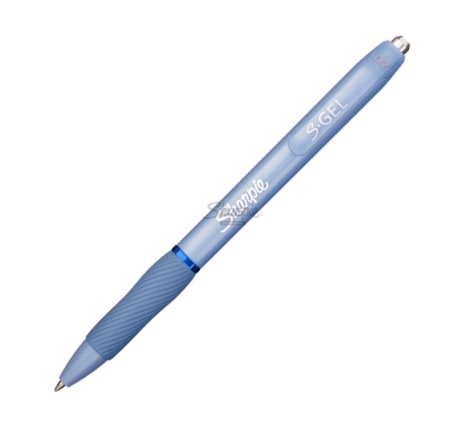 2x2 Sharpie S-Gel Frost Blue + Pearl White 0,7 Mm Blue + Black