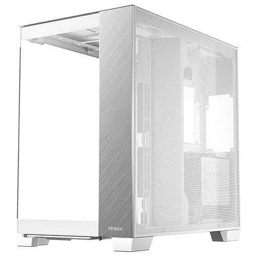 Torre Pc  E-Atx C8 Aluminum Blanco Antec E-Atx/ Int:2x3.5,4x2.5/ 2xusb3.0, 1xusb-C/ Audio In/Out / Cristal Templado/ Panel Frontal De Aluminio Blanco