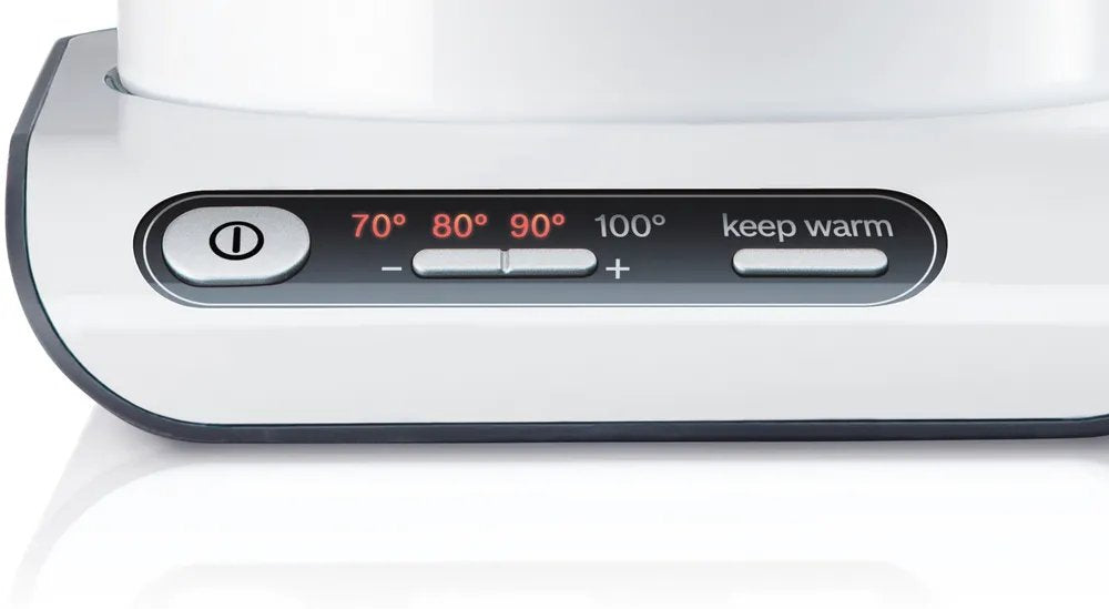 EAN 4242002824628 - Bosch TWK8611P tetera eléctrica 1,5 L 2400 W Antracita, Acero inoxidable, Blanco imagen 11