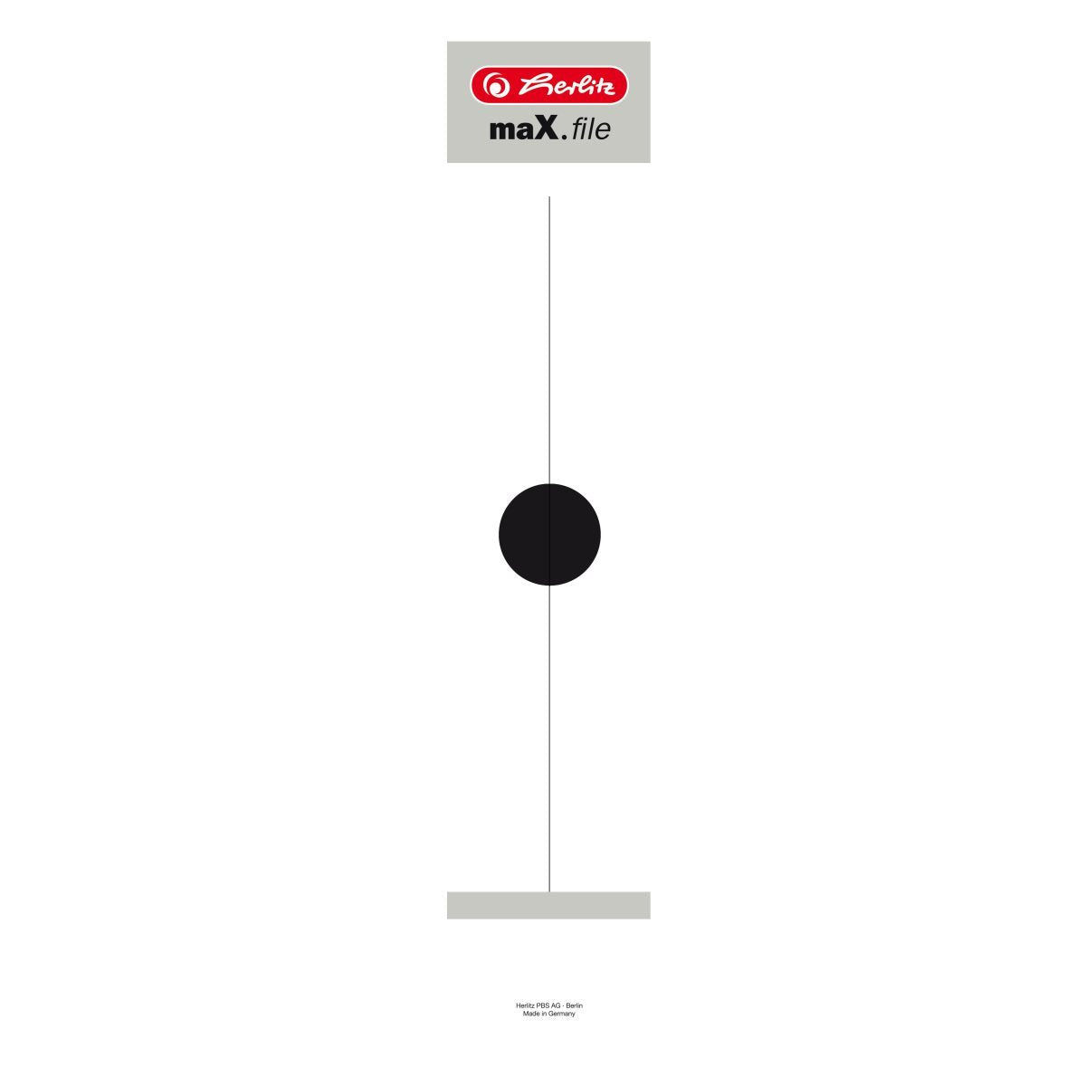 Herlitz Max.File Etiquetas Para Archivador Para 7 Cm Anchura Del Lomo 60,0 X 290,0 Mm