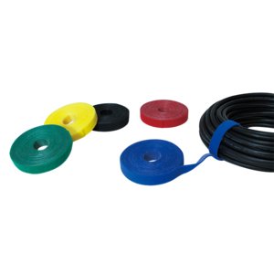 Logilink Kab0050 - Correa De Cable, Cinta De Velcro, 4m, Negro