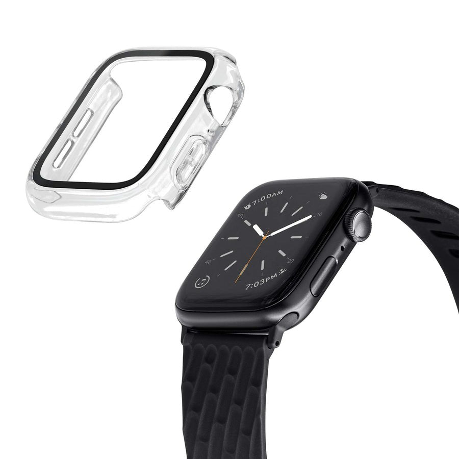 Laut Shield Clear Glass Pc Protector For Apple Watch 45mm