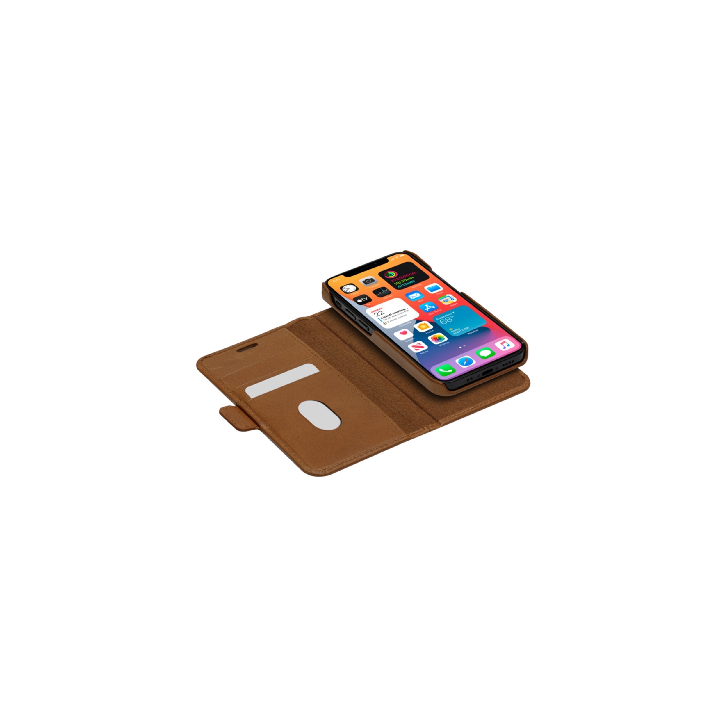 Dbramante1928 Lynge Funda Para Iphone 12 Mini 13,7 Cm (5.4") Funda Cartera Bronceado