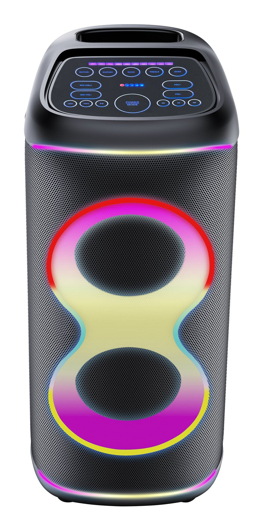 Altavoz De Fiesta Denver Bps-370 Bluetooth Con 100w De Potencia