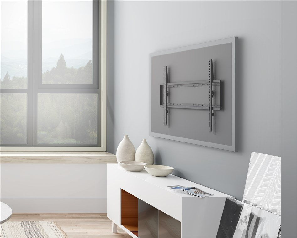 Soporte Tv/Mon Goobay Pared Negro Fixed L