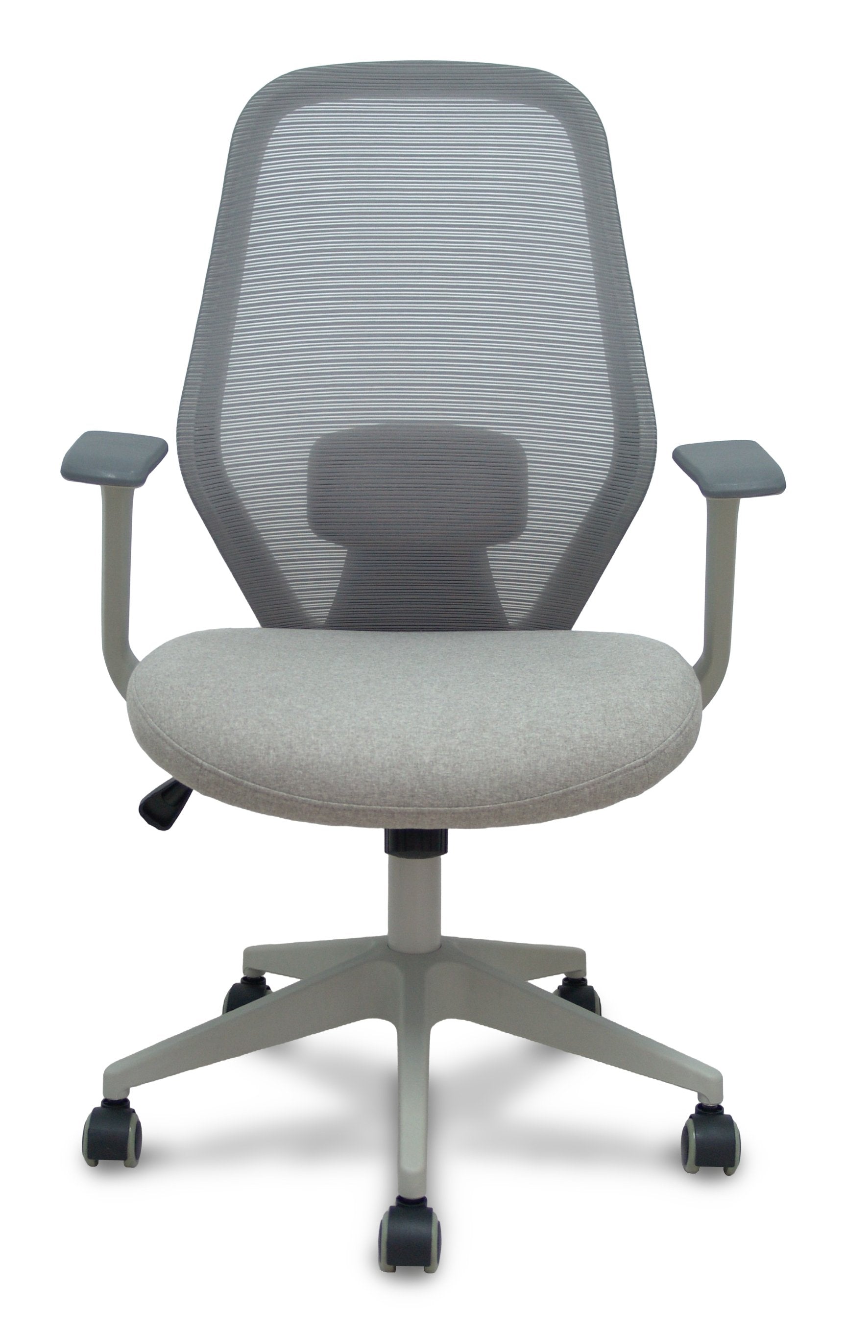 Piqueras Y Crespo Forol Silla Ergo529 Gris Respaldo Malla Gris Asiento Tela Gris Base Piramidal Gris Claro Ruedas Nailon