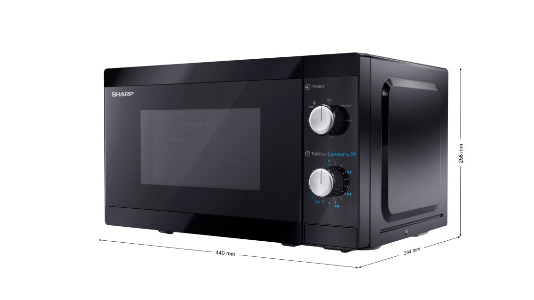 Microondas Sharp Yc-Ms01e-B Grill  20 L 800 W Black