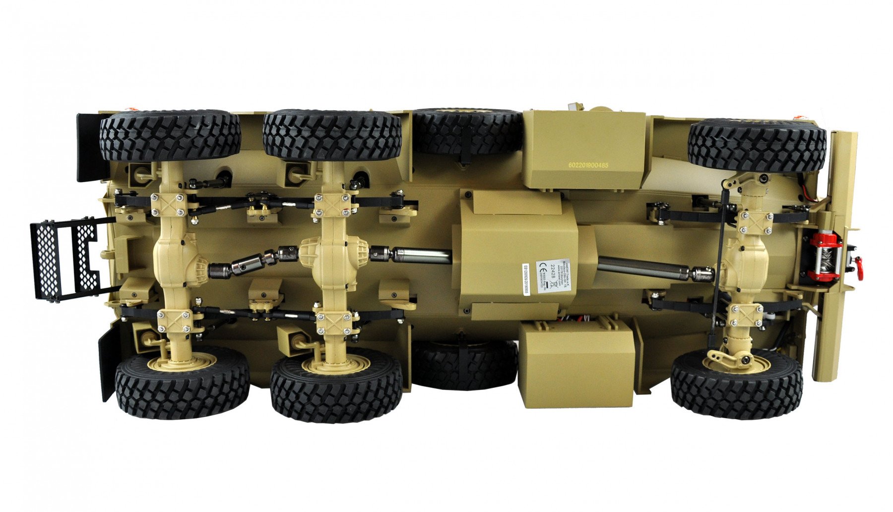 Amewi 22428 Rc- Vehículo Militar Terrestre Camión Con Radiocontrol (Rc) Motor Eléctrico 1:12