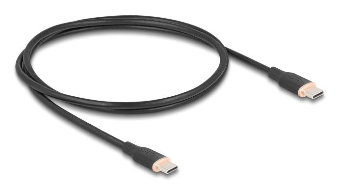 Delock Usb 2.0 Cable Usb Typ-C St > St Pd 3.0 60w 1m Schwarz