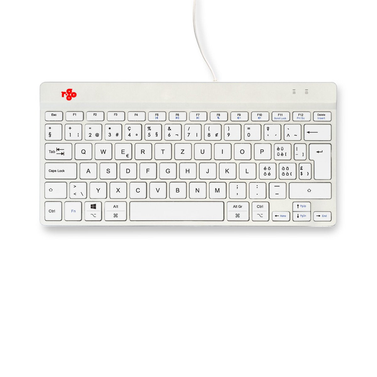 EAN 8719274492191 - R-Go Tools RGOCOCHWDWH teclado Oficina USB Checa imagen 7