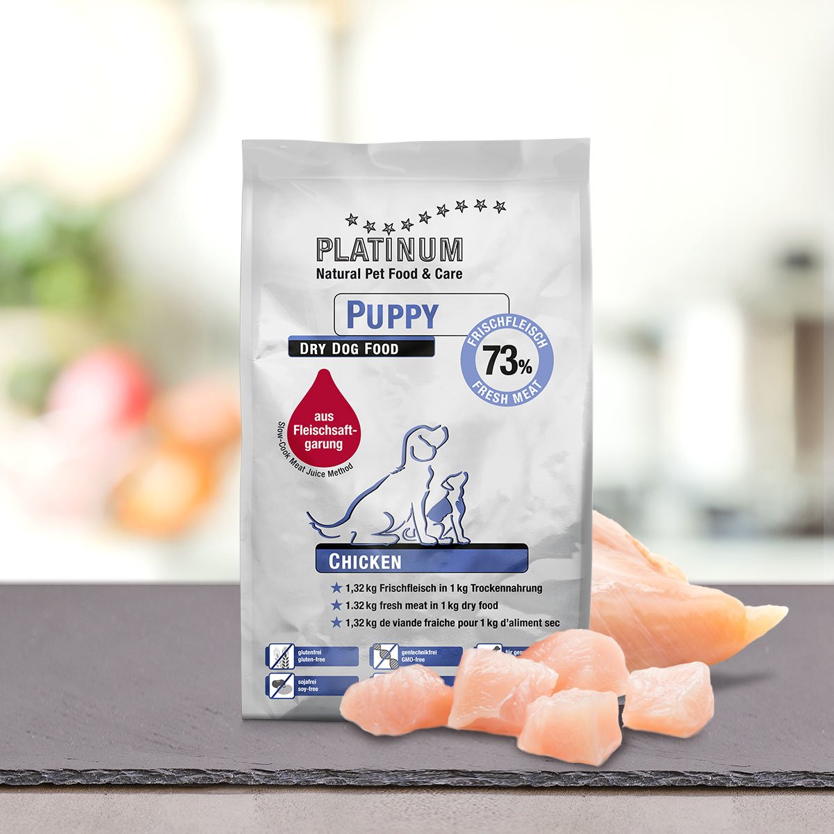 EAN 4260208740054 - Platinum Puppy Chicken 1,5 kg Cachorro Pollo imagen 1
