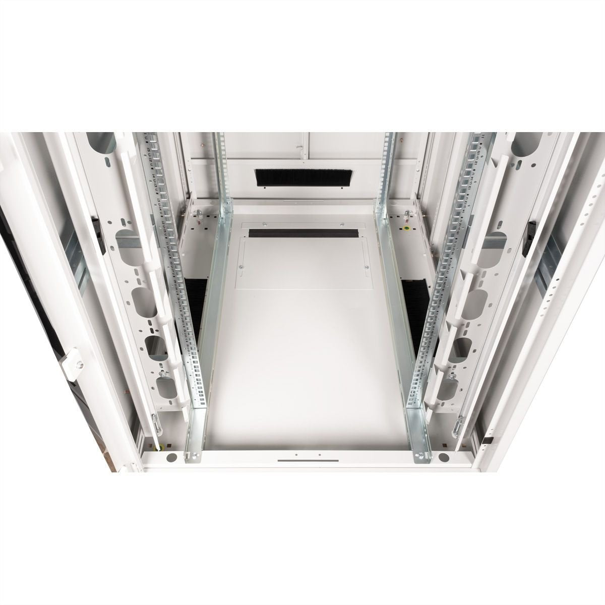 Roline 19-Zoll Netzwerkschrank Pro 26 He, 800x1000 Bxt Glastr Grau