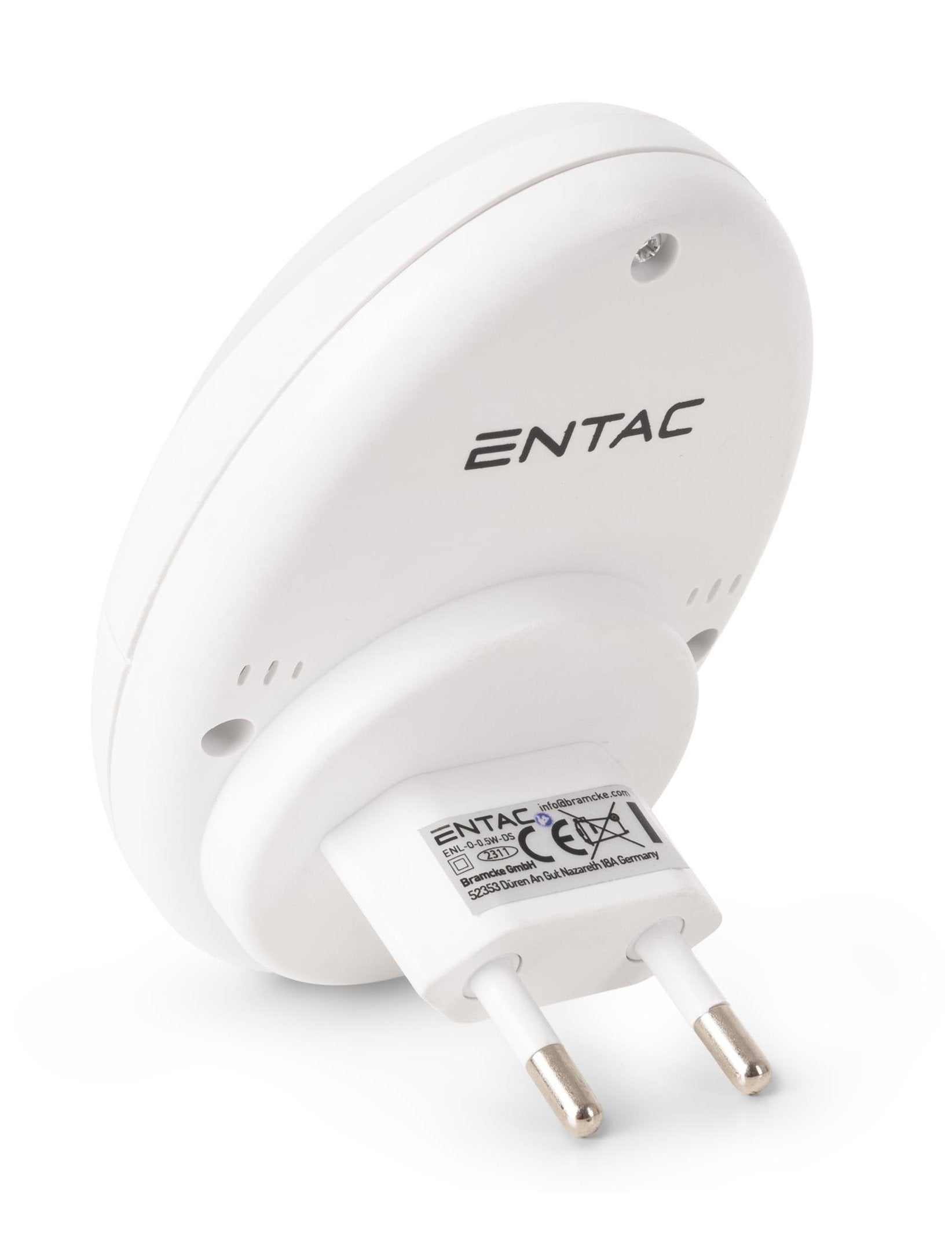 Entac Nachtlicht 0.5w Oval Cw Blanco Dämmerungssensor