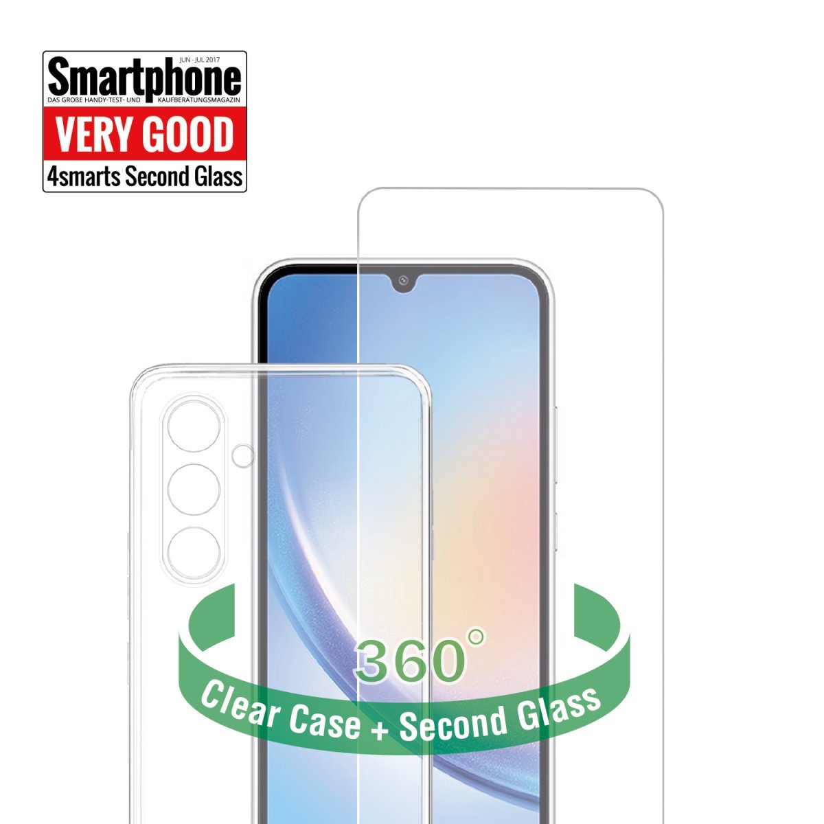 Funda 4smarts 360° Para Samsung Galaxy S23 Fe